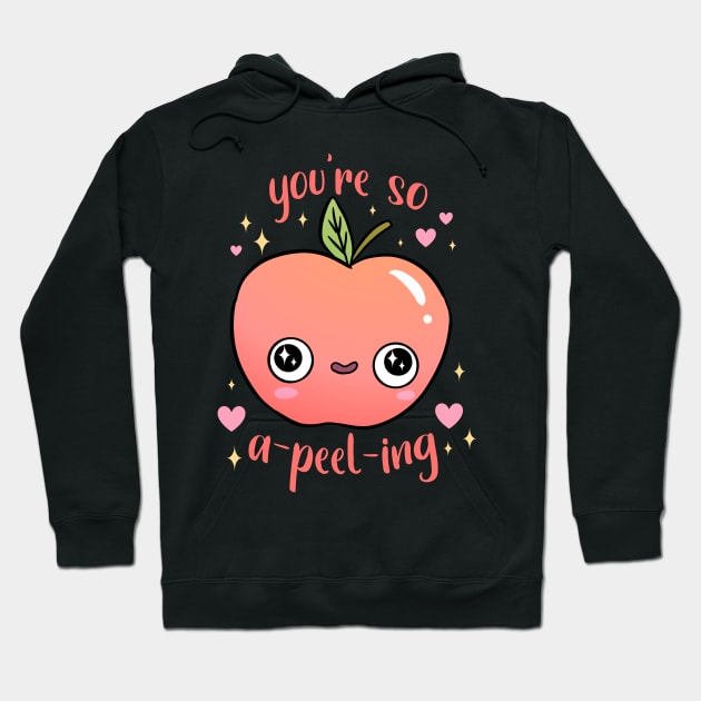 You're so a-peel-ing a funny apple pun Hoodie by Yarafantasyart